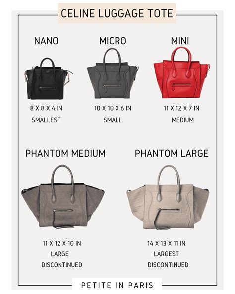 celine shoes size guide|Celine luggage size chart.